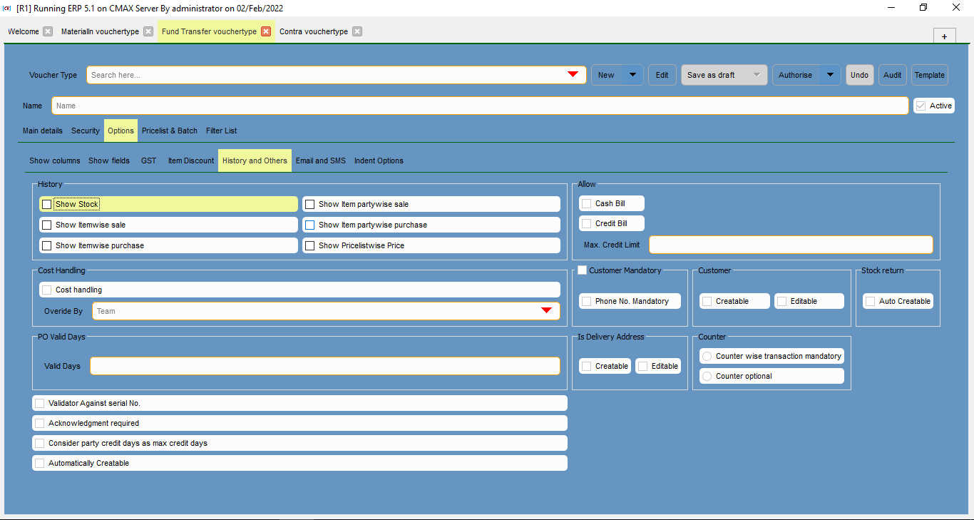 FundTransferVoucherType